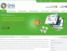 Tablet Screenshot of dngwebtech.com
